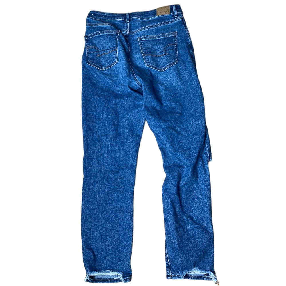 AE Ripped Knee Mom Jeans - Picture 4 of 5